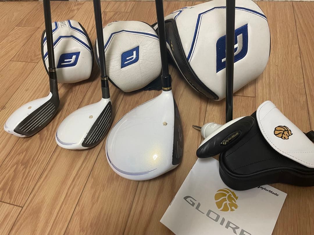 【名器】テーラーメイドグローレF 1W5W5U 3本セット+レンチ&純正シャフト