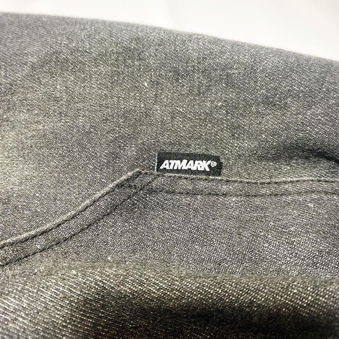 ATMARK ブラックデニムジャケット Mサイズ