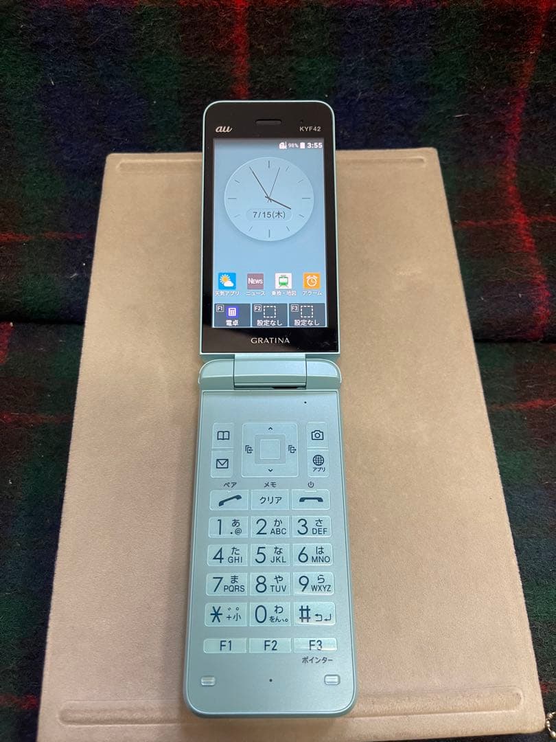 au ガラケー 携帯電話 本体 動作確認済み 初期化済み
