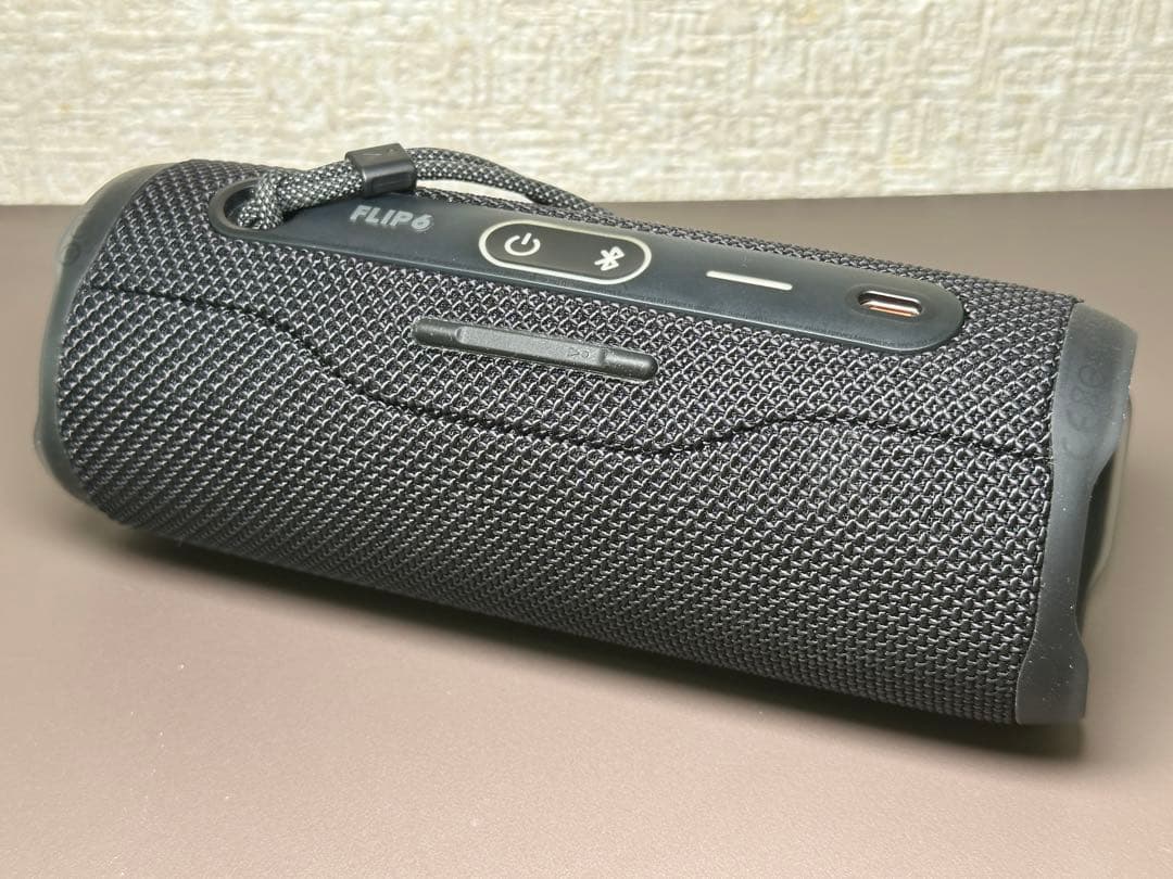 【美品】JBL FLIP 6 ブラック ワイヤレススピーカー