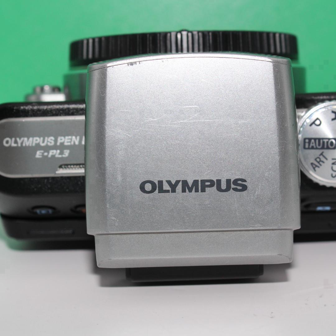 【動作確認済・S数少7207】OLYMPUS E-PL3 ストロボ付