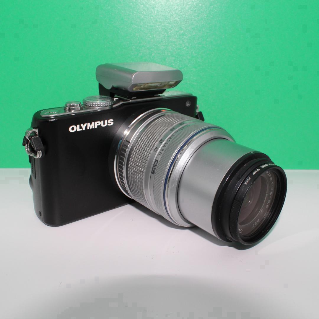 【動作確認済・S数少7207】OLYMPUS E-PL3 ストロボ付