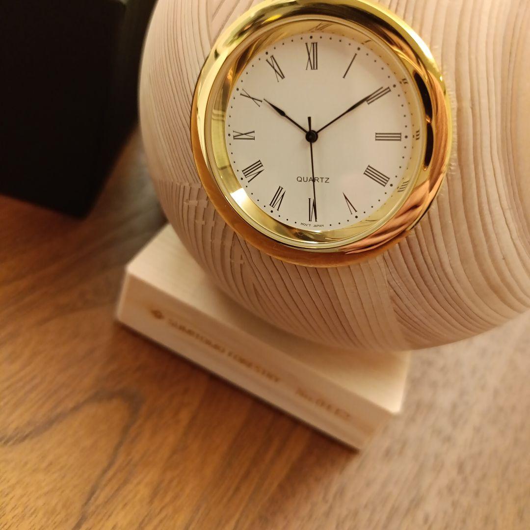木製 置時計 hacoa×住友林業