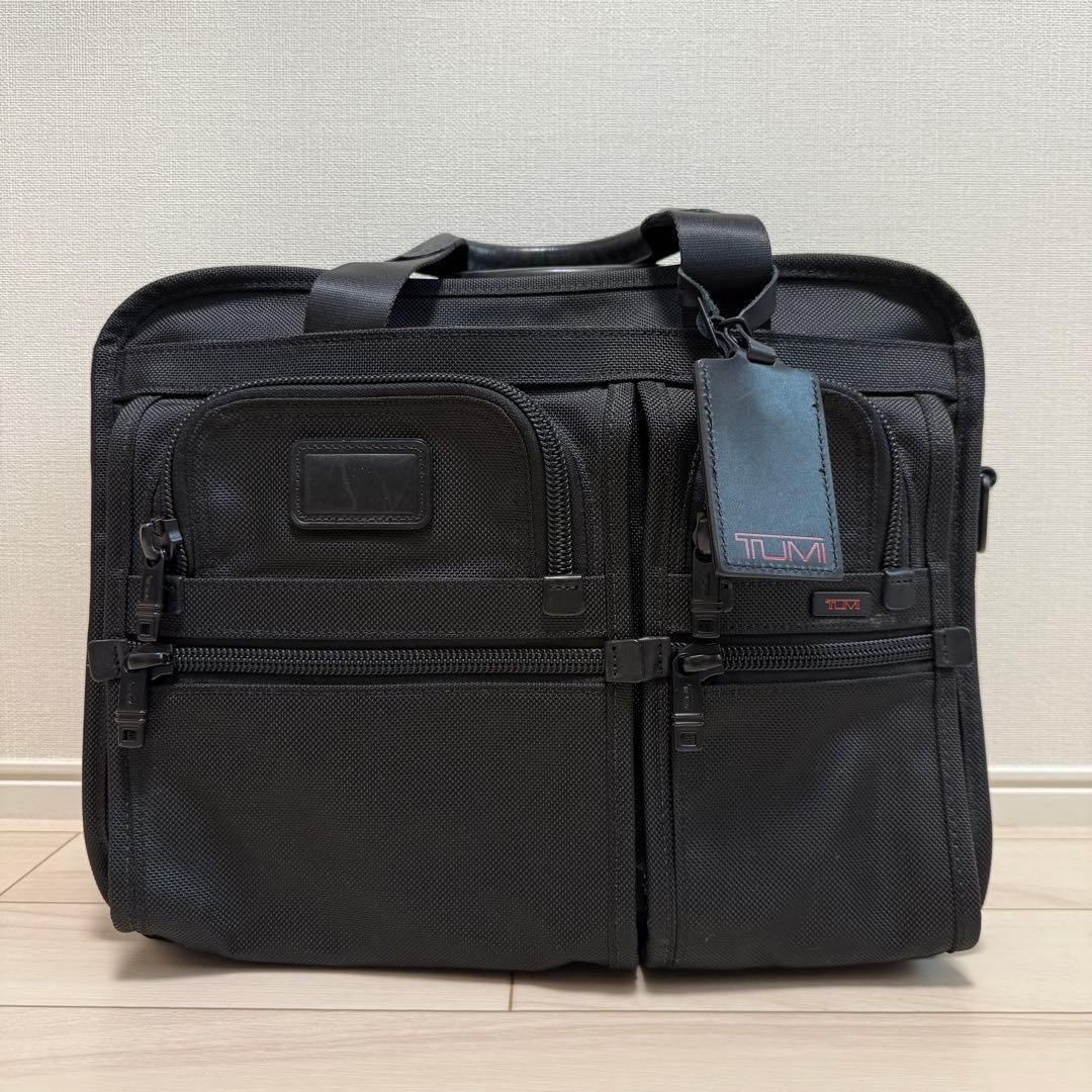 未使用級品TUMI トゥミ ビジネスバッグ 2way ブラック エクスパンダブル