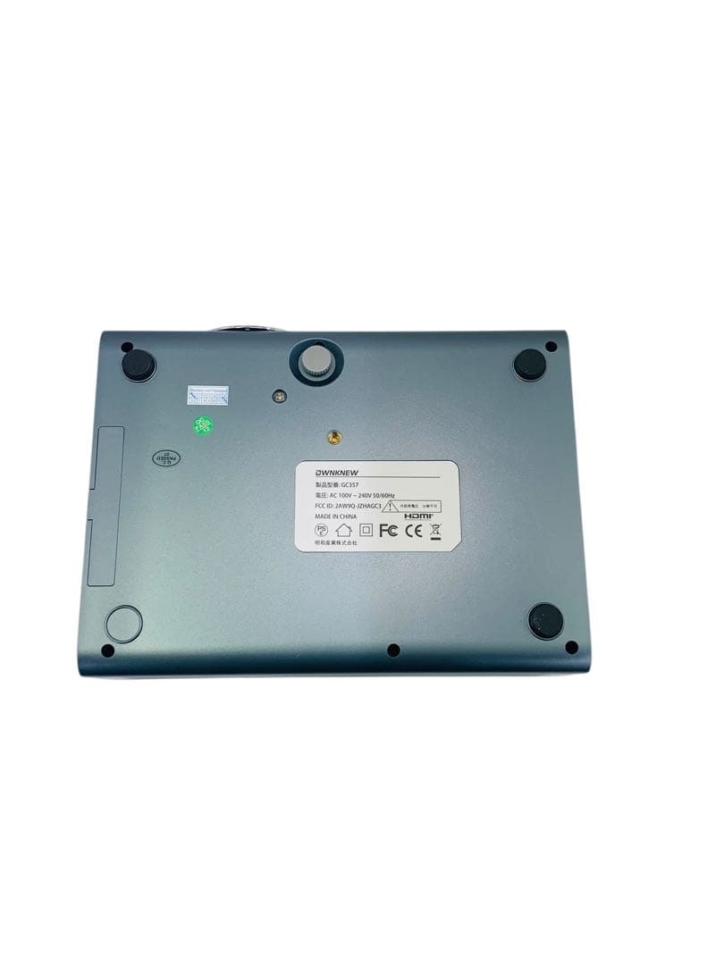 【開封済・未使用】OWNKNEW GC357 プロジェクター 家庭用 小型 4K