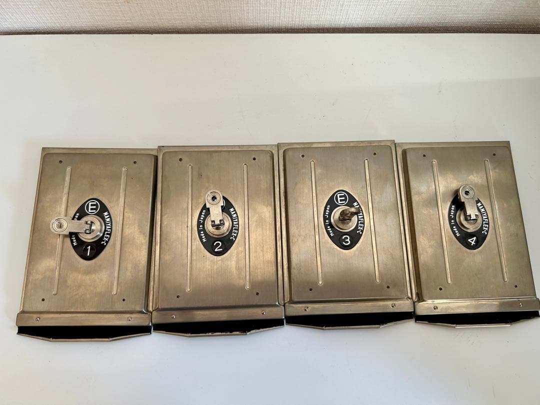 Mamiyaflex model C アダプター＋プレートホルダー4枚