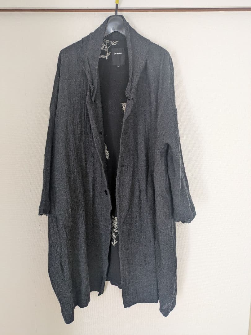 ぶ*ー様 pas de calais ソフトウール コート チャコール 34