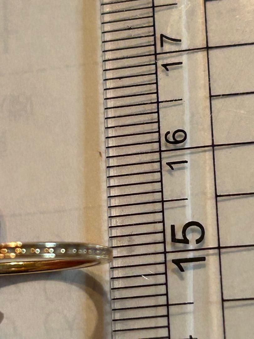 ノジェスダイヤモンドリングk10