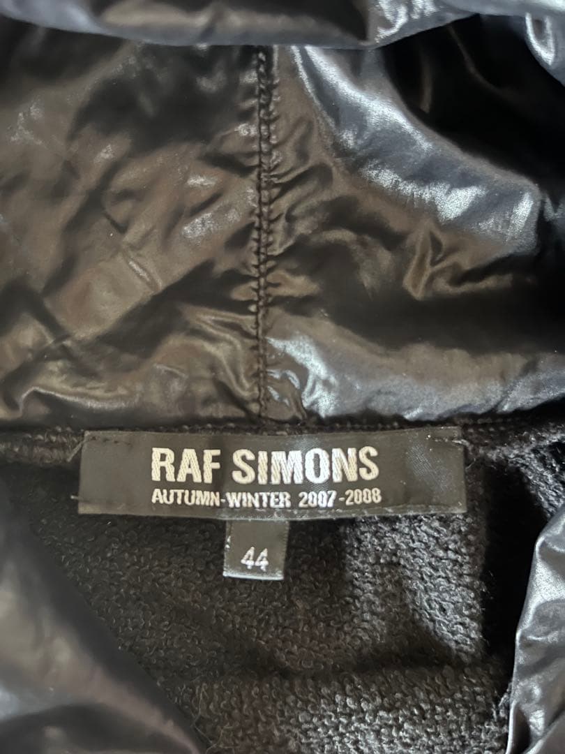 【2007AW】RAF SIMONS ナイロン hoodie archive