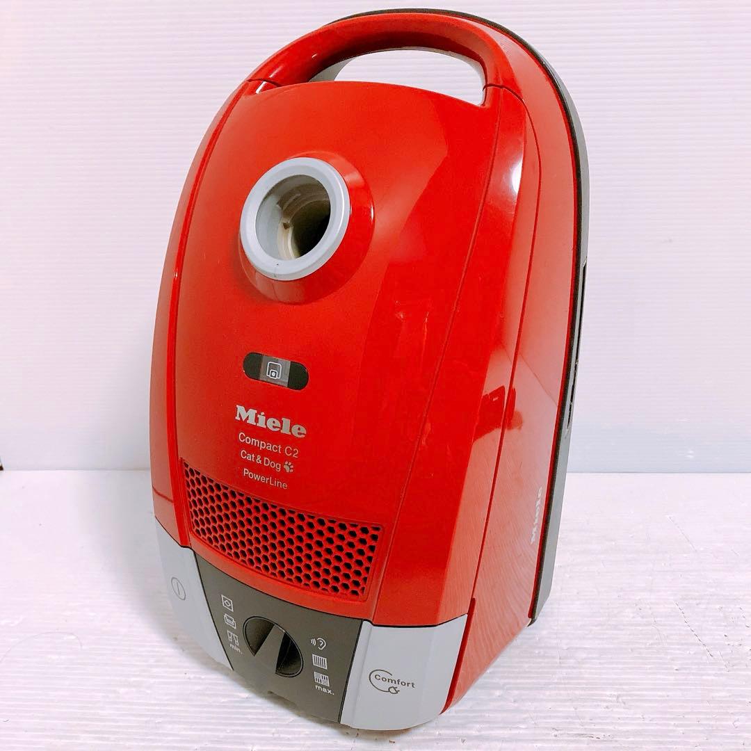 Miele 掃除機 Compact C2 Cat & Dog ダストバッグ付属
