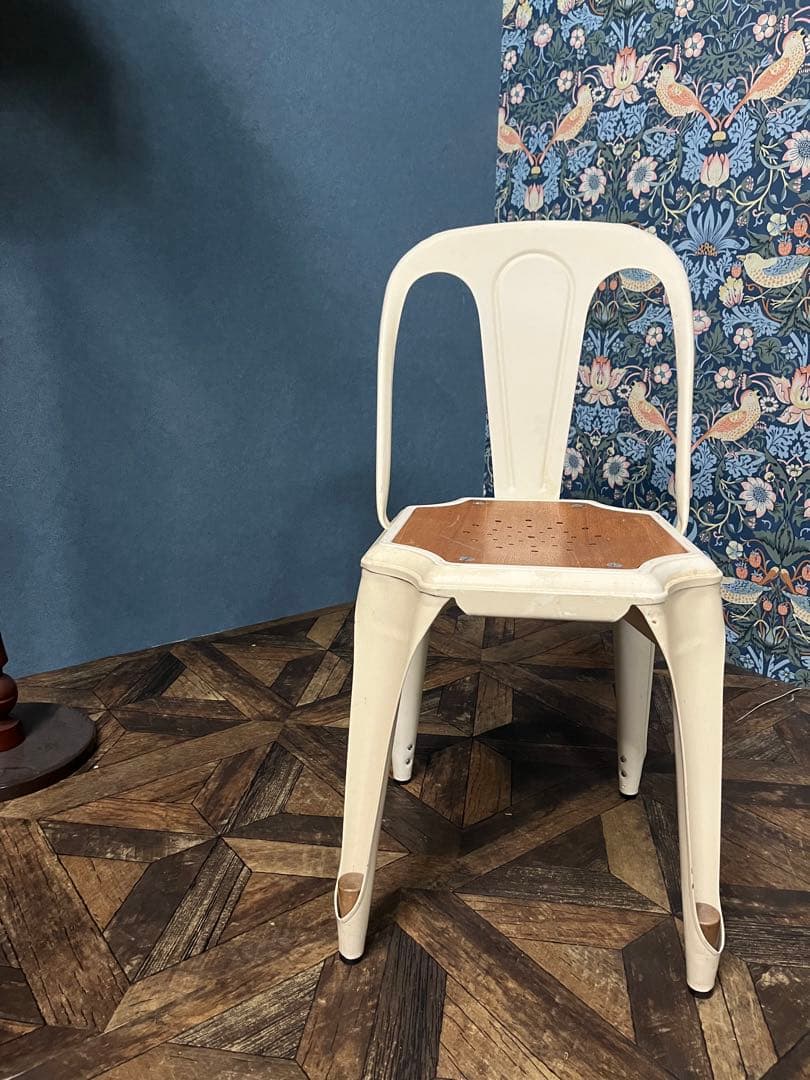 関家具 ① クラッシュゲート インダストリアル スタッキングチェア 椅子