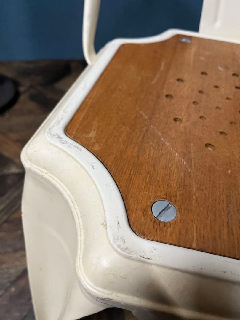 関家具 ① クラッシュゲート インダストリアル スタッキングチェア 椅子