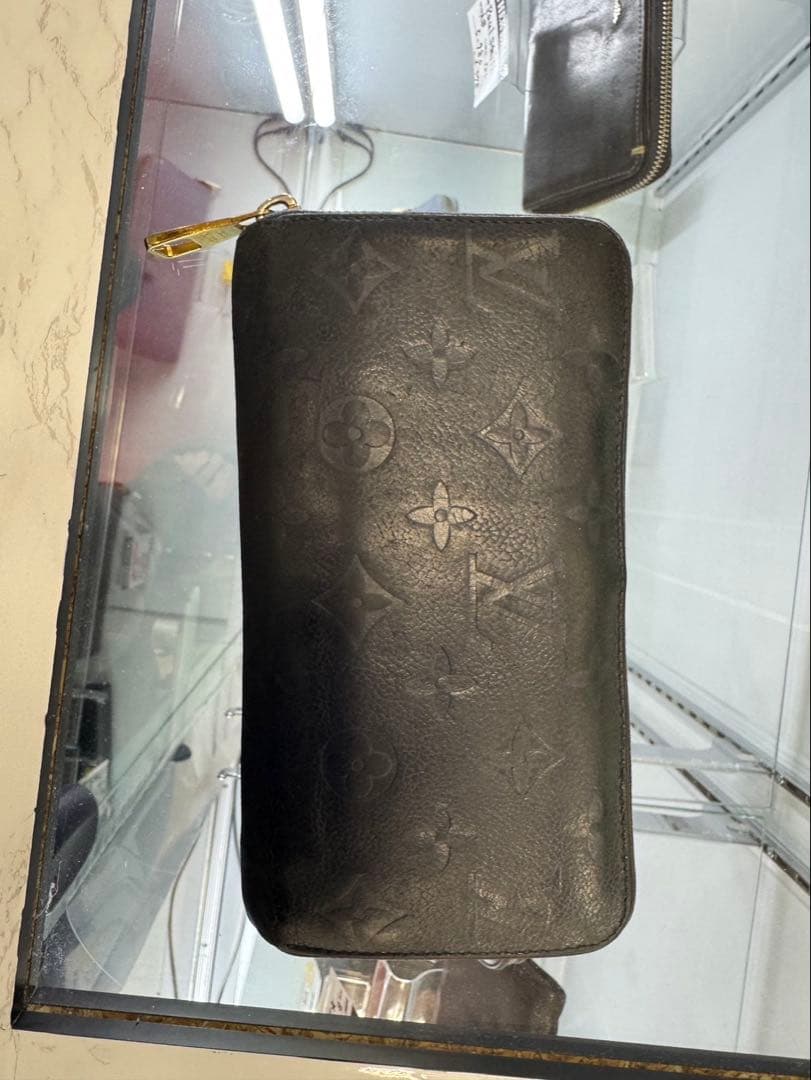 ルイヴィトン 長財布 モノグラム 黒 メンズ