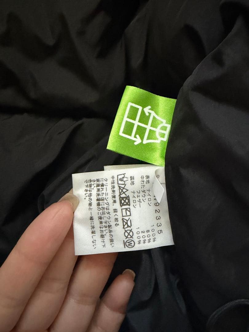 ノースフェイス　ヌプシ　ブラック レディースL