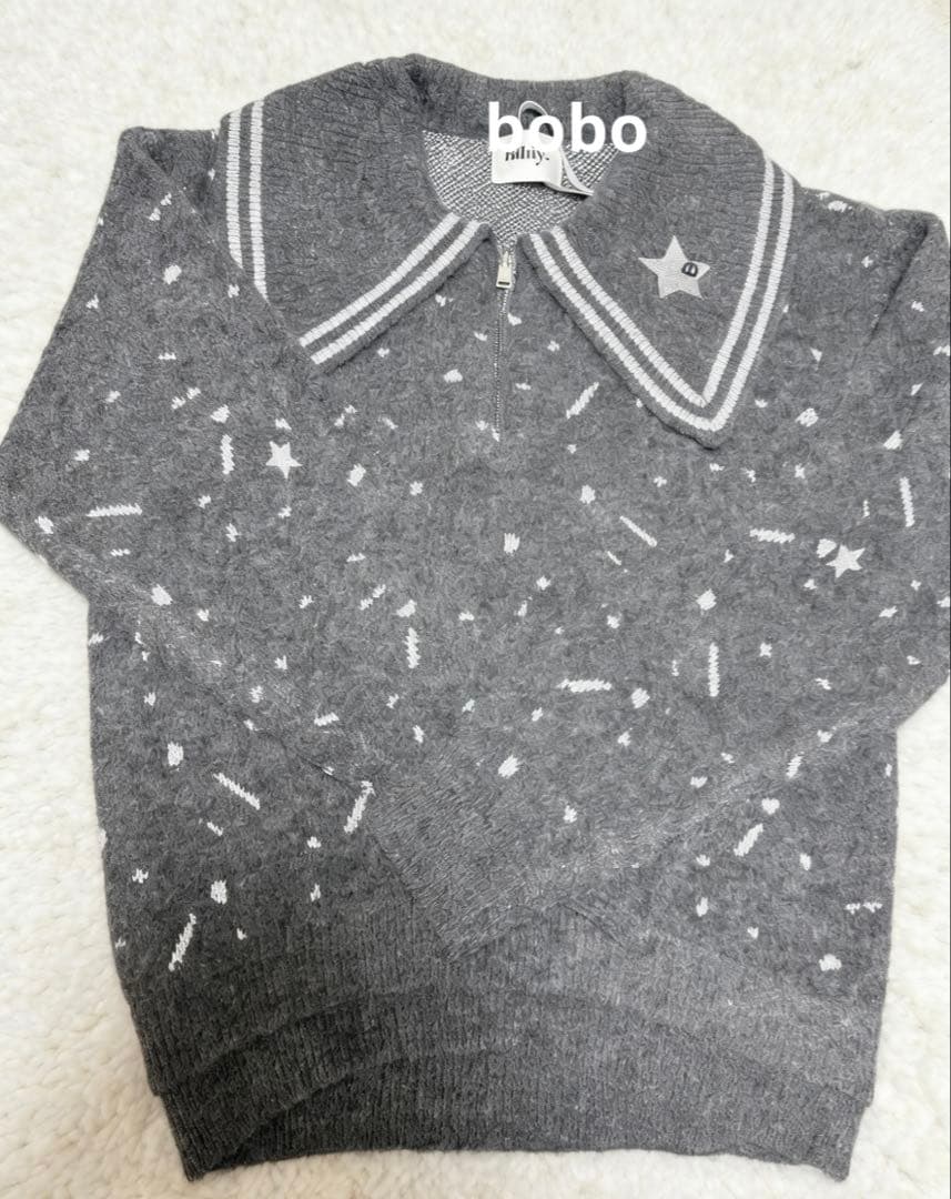 BB. ニット　グレー