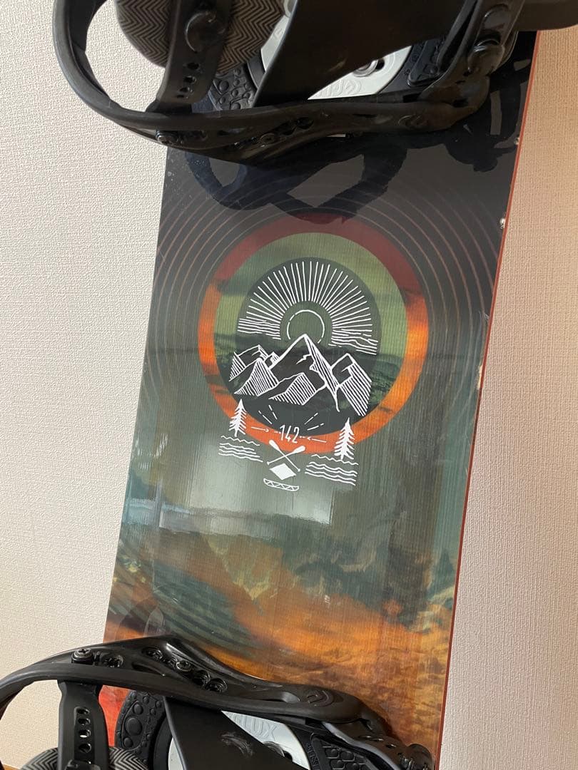 スノーボード　ビンディング+ボードケースセット