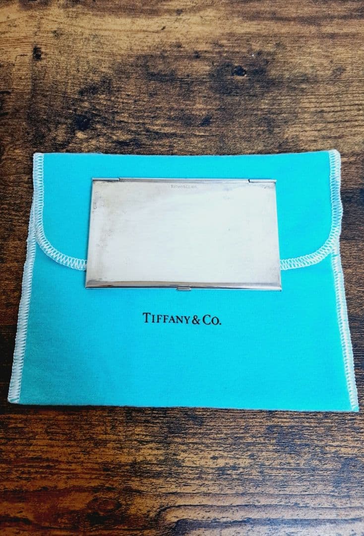 ティファニー 鏡面 名刺入れ ミラー カードケース