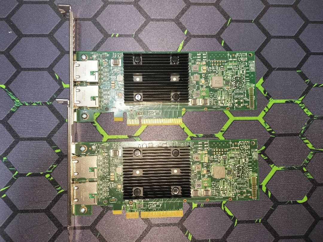 HPE BCM57416 10GbE 2port 保管品 ２個 LANカード