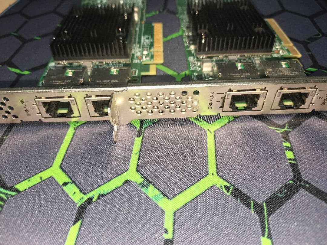 HPE BCM57416 10GbE 2port 保管品 ２個 LANカード