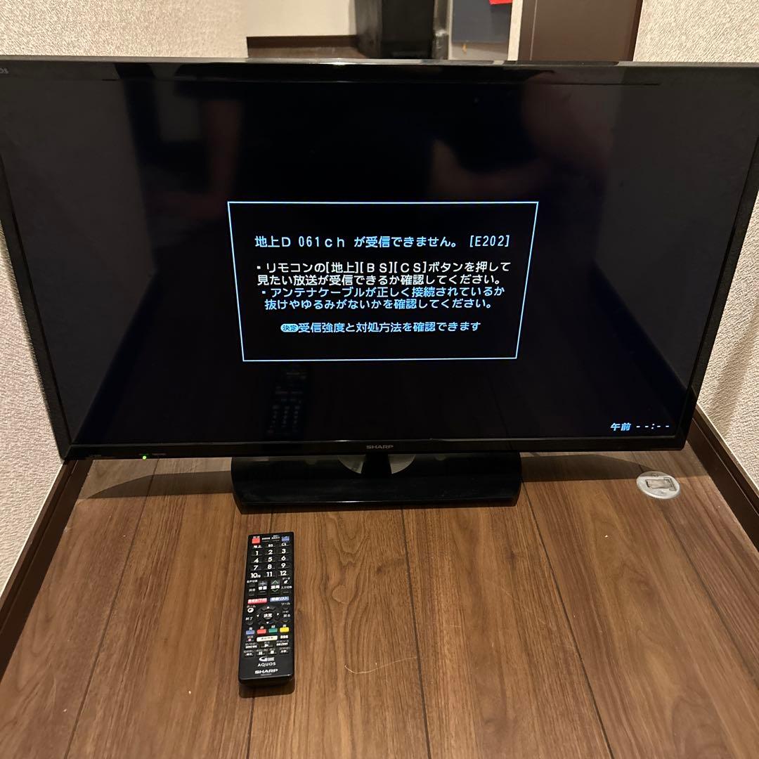 引き取りシャープ 32V型 液晶テレビ AQUOS LC-32S5 2018年製