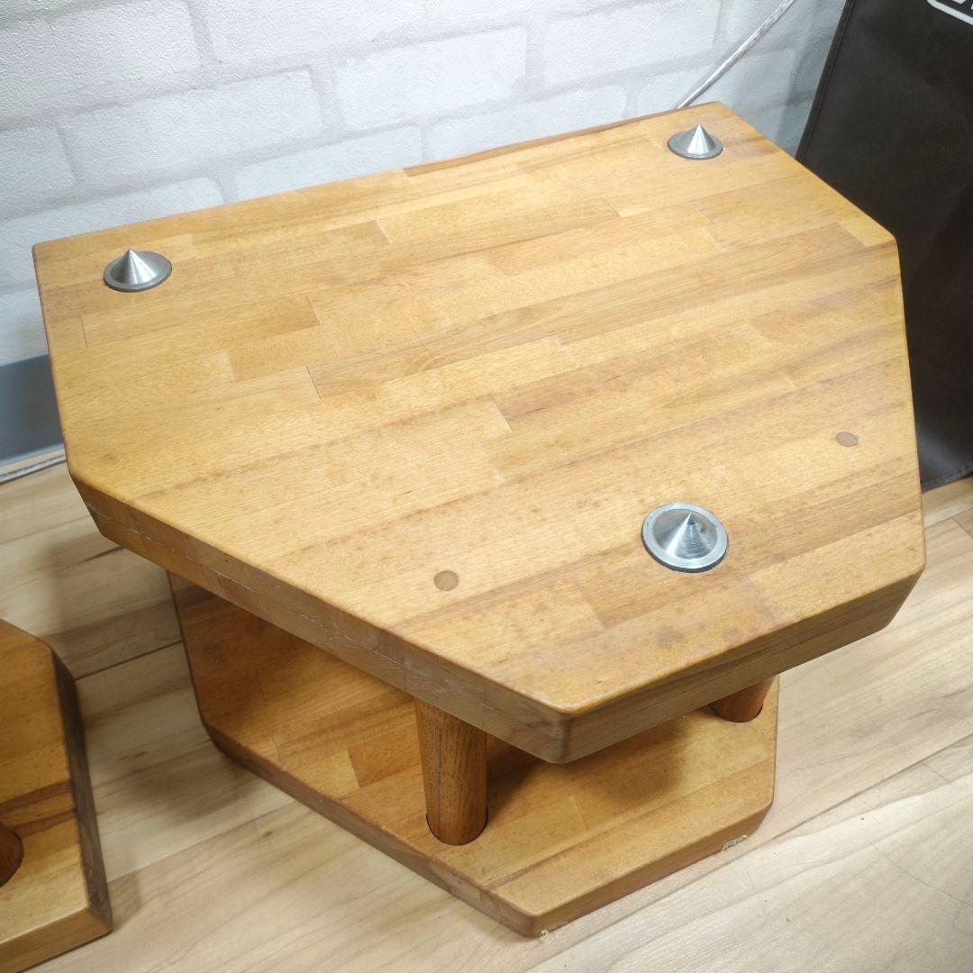 audio nirvana スピーカー ペア 自作 スタンド付き 動作OK