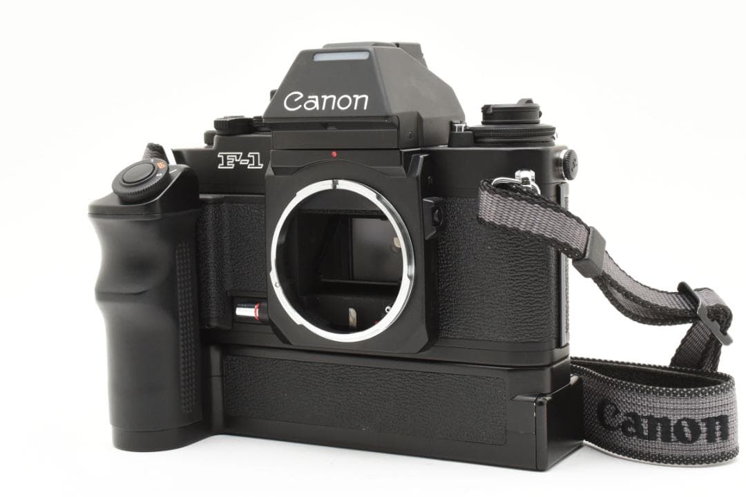 フィルムカメラ Canon New F-1 + AE POWER WINDER FN #F005