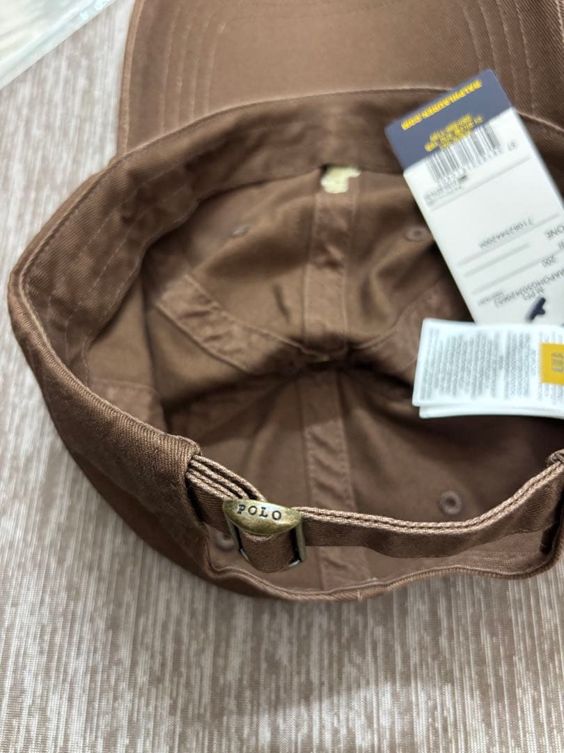 【yyy】★新品.希少★ポロラルフローレン ブラウン キャップ