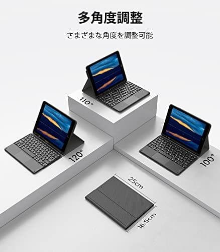 Earto iPad 9世代 8世代 7世代 キーボードJIS基準日本語配列 m