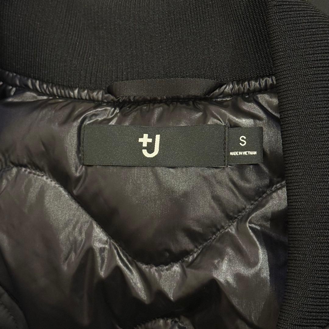 UNIQLO ジフサンダーコラボプラスJハイブリットダウンMA-1ブラック S