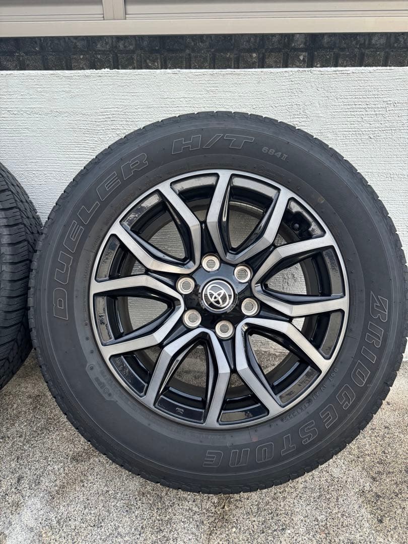 引取り希望　愛知)ハイラックス　GR純正ブリヂストン 18インチ ホイールセット