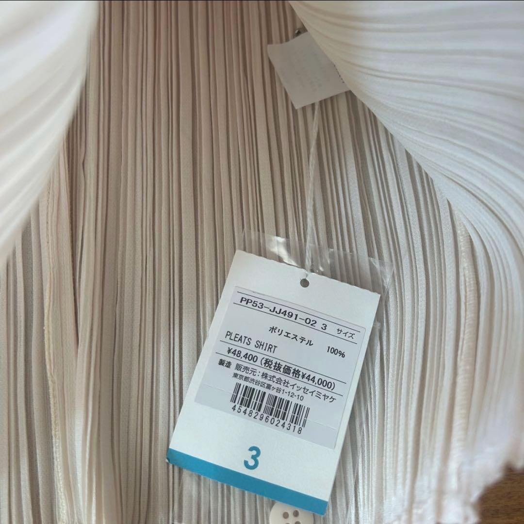 PLEATS SHIRT PP53JJ491 プリーツプリーズ　シャツ　新作　3