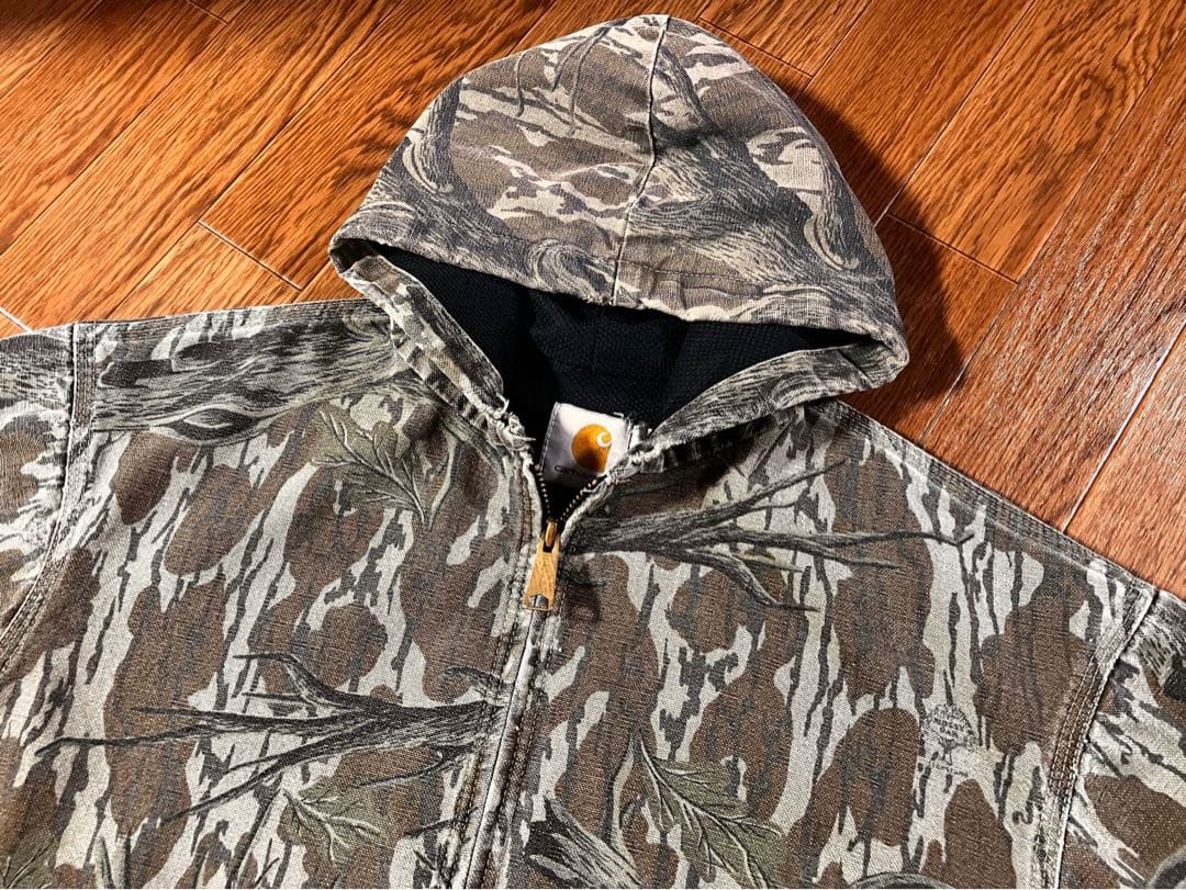 希少 カーハート Mossy Oak リアルツリー アクティブジャケット M