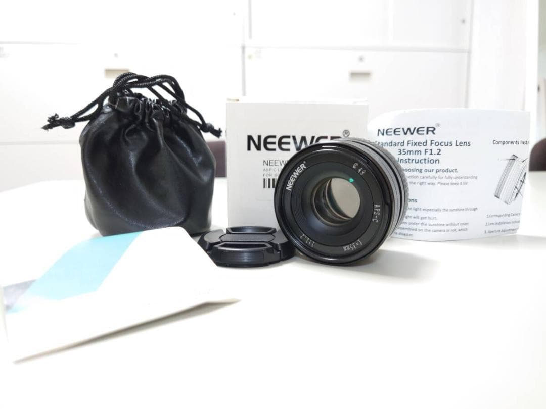 美品⭐NEEWER 35mm F1.2 ソニーEマウント 単焦点レンズ SONY