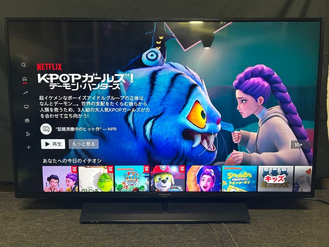 動作確認済み　Panasonic/パナソニックTH-43HX850 43V型液晶