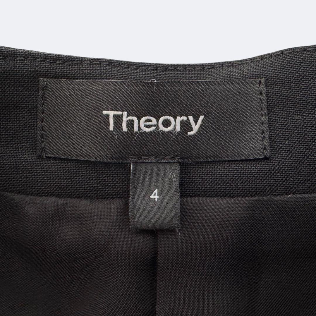 Theory セオリー パンツスーツ レディース ブラック セットアップ