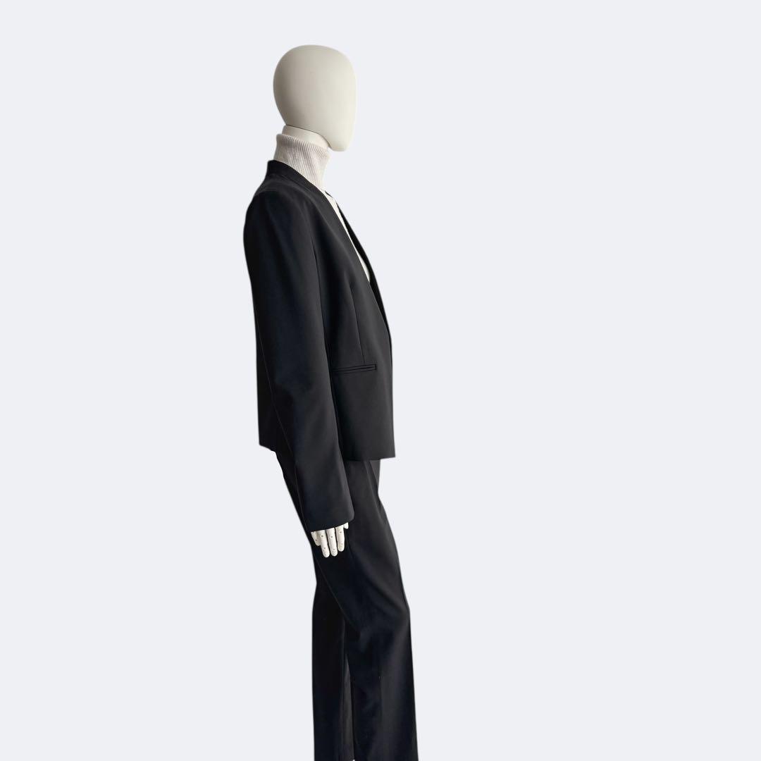 Theory セオリー パンツスーツ レディース ブラック セットアップ