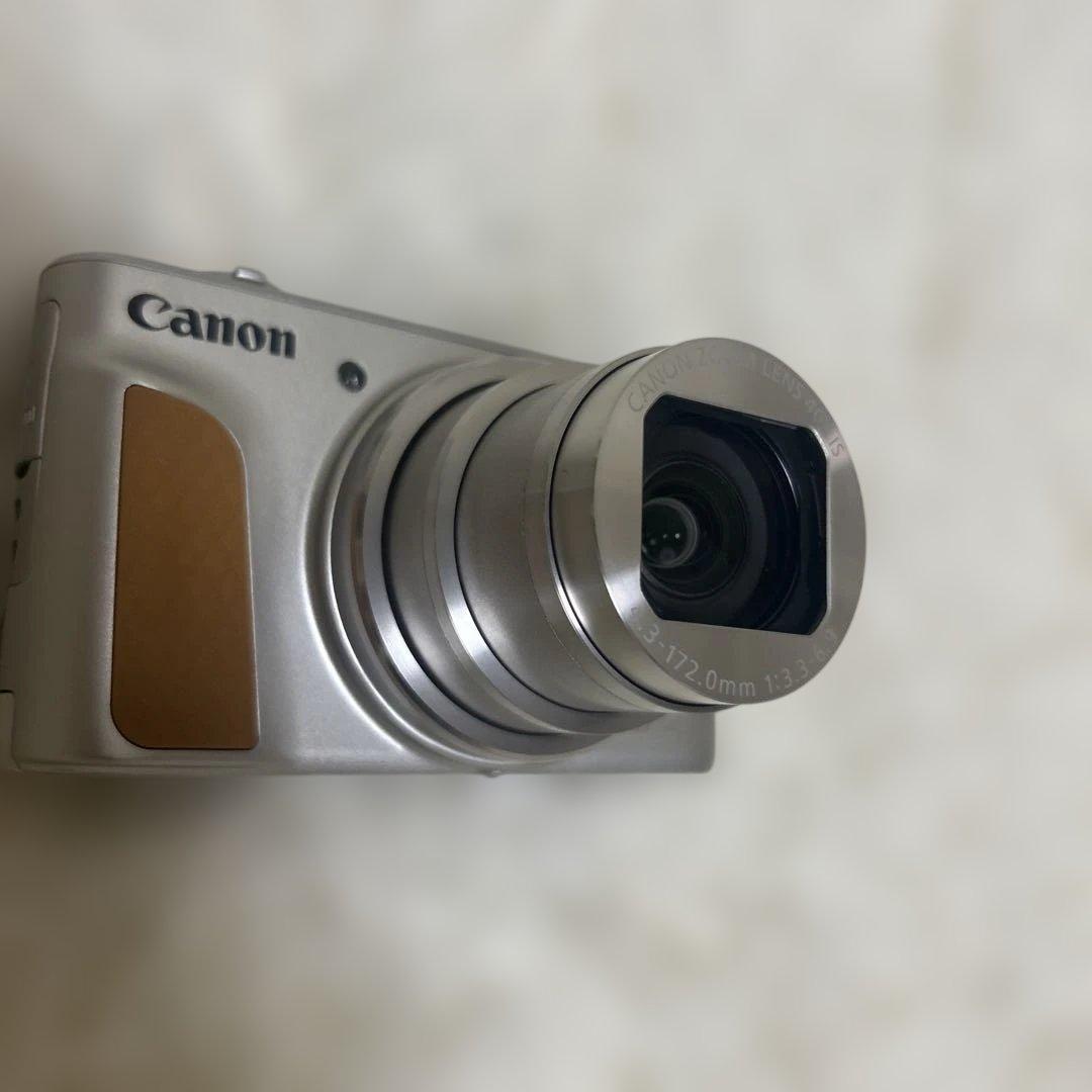 【極美品】Canon PowerShot SX740 HS シルバー　デジカメ