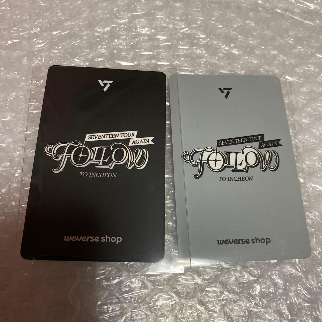 SEVENTEEN follow again 仁川　会場限定　トレカ　ミンハオ