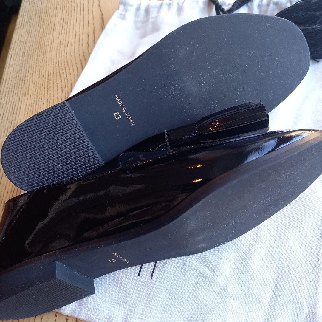 HIDEYA HOUSE Babouche エナメル Dance 23cm