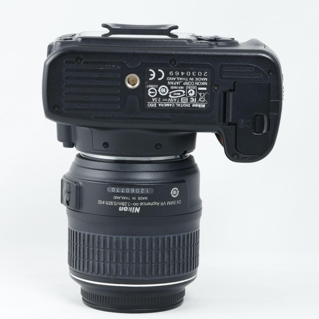 202★ 初心者 デジタル一眼レフ ★NIKON ニコン★D60 ★スマホ転送