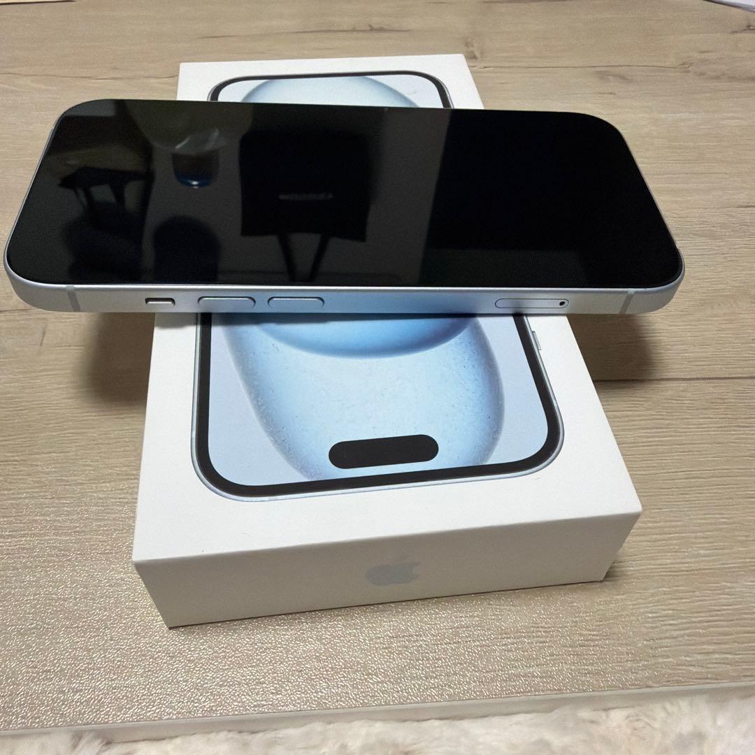 【バッテリー91%】Apple iPhone 15 128gb ブルー