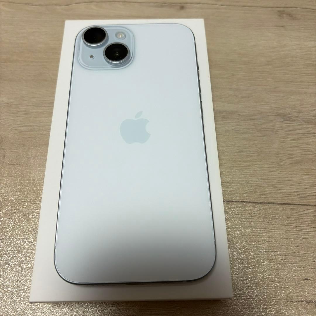 【バッテリー91%】Apple iPhone 15 128gb ブルー