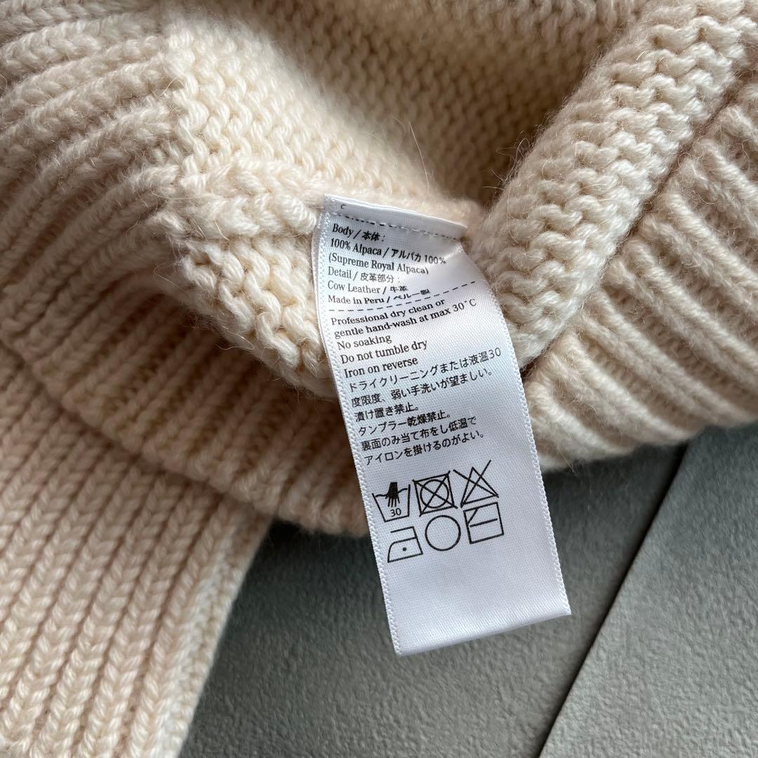 美品　The Inoue Brothers タートルネック　ニット　M