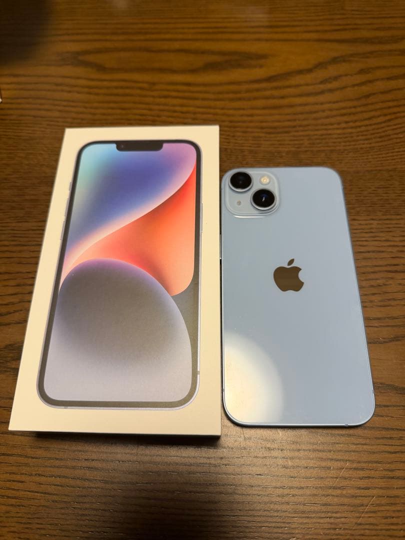 Apple iPhone 14 128GB ブルー SIMフリー 箱付き
