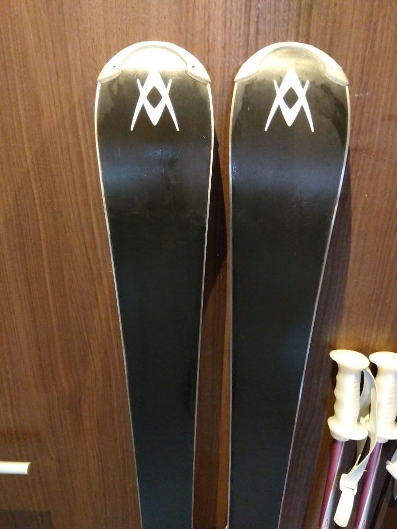 超美品【ハイエンド】VOLKL レディース スキーセット メンテ・WAX済み✔