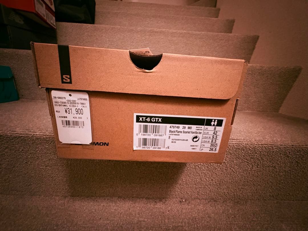 美品‼️Salomon XT6 GORE-TEX トレイルスニーカー