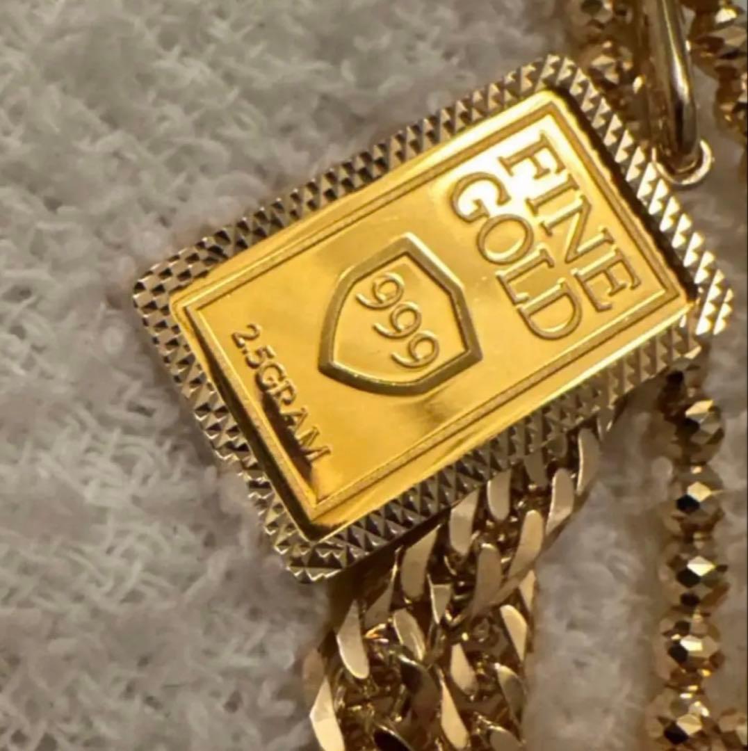 K24インゴットペンダント