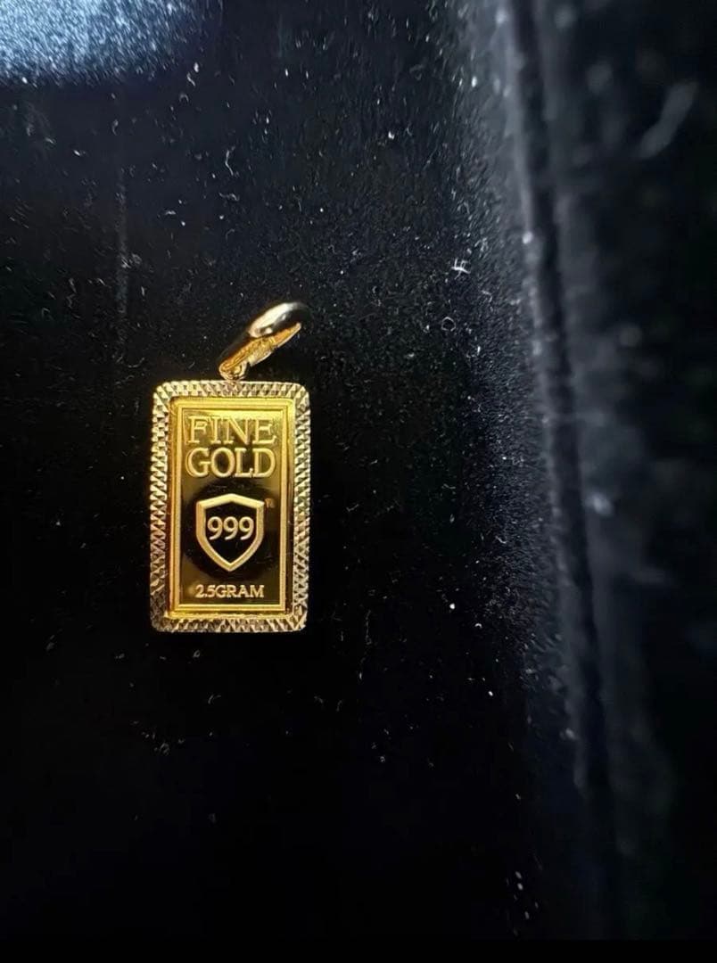 K24インゴットペンダント