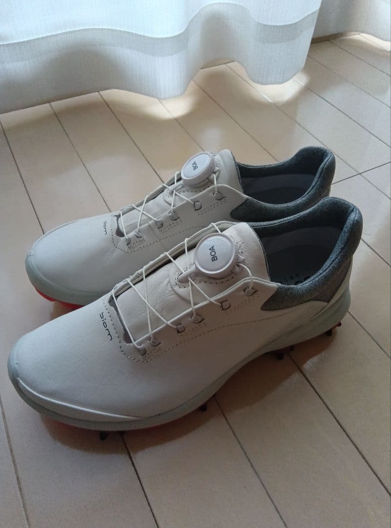 【新品】エコー ecco biom レディース用 ゴルフシューズ ホワイト