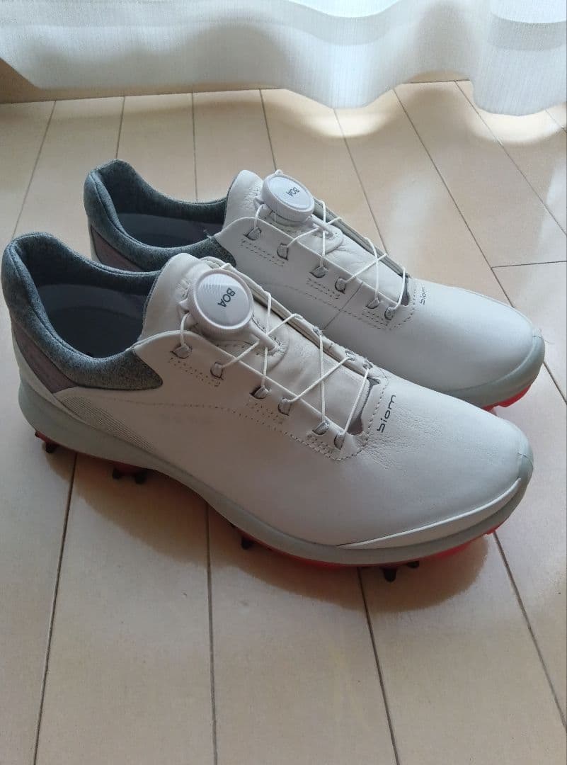 【新品】エコー ecco biom レディース用 ゴルフシューズ ホワイト
